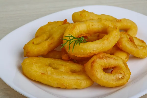 Anillos de calamares — Foto de Stock