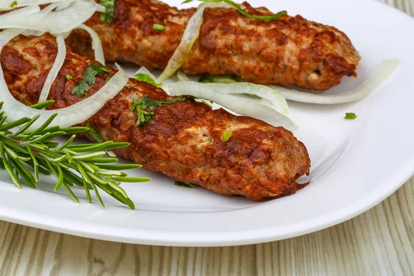 Carne di manzo kebab — Foto Stock