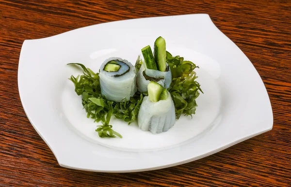 Sashimi di calamari — Foto Stock