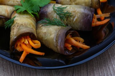 Havuç ile patlıcan böreği