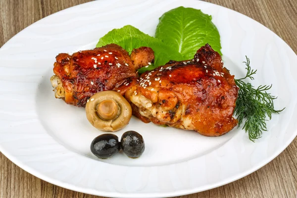 Teriyaki kip — Stockfoto