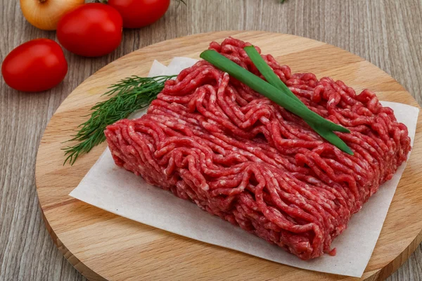 Raw minced meat — Stock Photo, Image