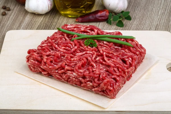 다진된 쇠고기 고기 — 스톡 사진