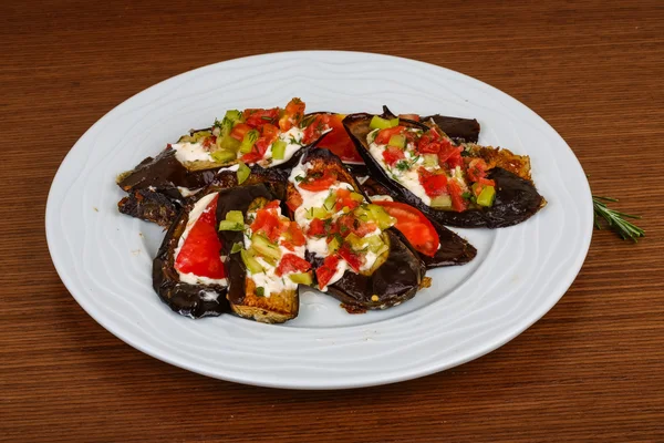 Grilled eggplant — Stock Photo, Image