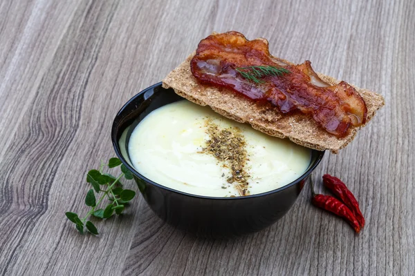 Cheese soup — Stock Photo, Image