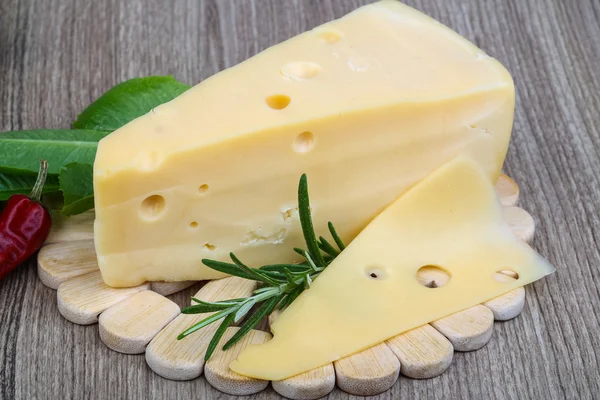 Yellow cheese — Stock Photo, Image