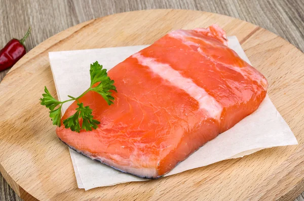 Zalmfilet — Stockfoto