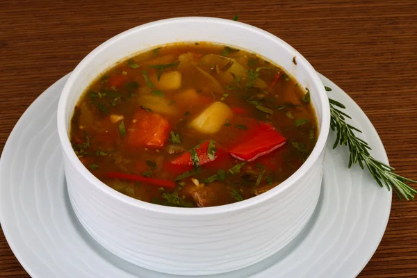 Sup kaukasia - chanakhi — Stok Foto