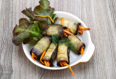 Havuç ile patlıcan böreği