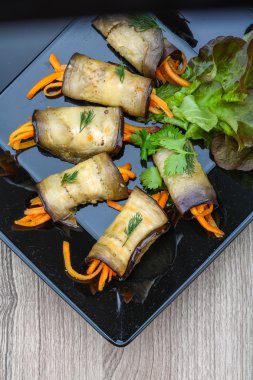 Havuç ile patlıcan böreği