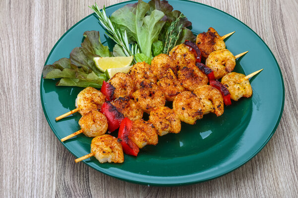 Prawn skewer