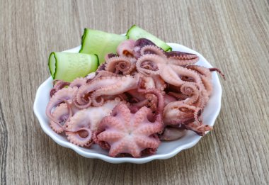 marine edilmiş ahtapot