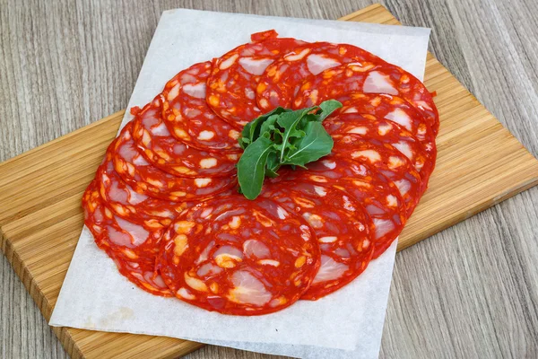 Chorizo worst — Stockfoto