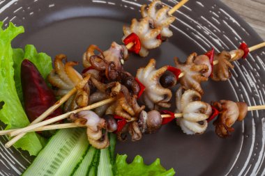 Bebek ahtapot Barbekü