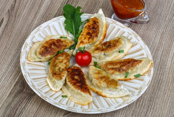 Japonská kuchyně - Gyoza — Stock fotografie