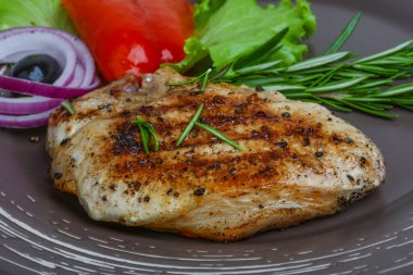 ızgara domuz biftek