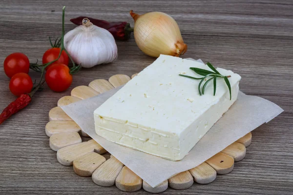 Formaggio Brinza — Foto Stock