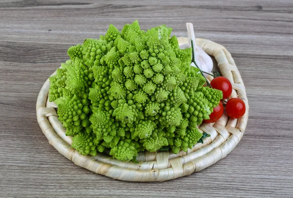 Romanesco egzotikus káposzta — Stock Fotó