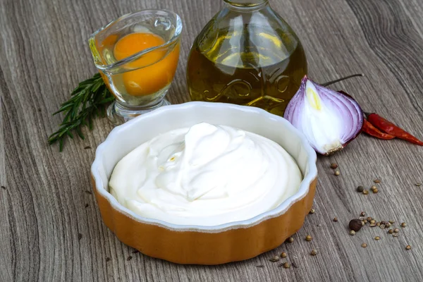 Mayonnaise-Sauce — Stockfoto