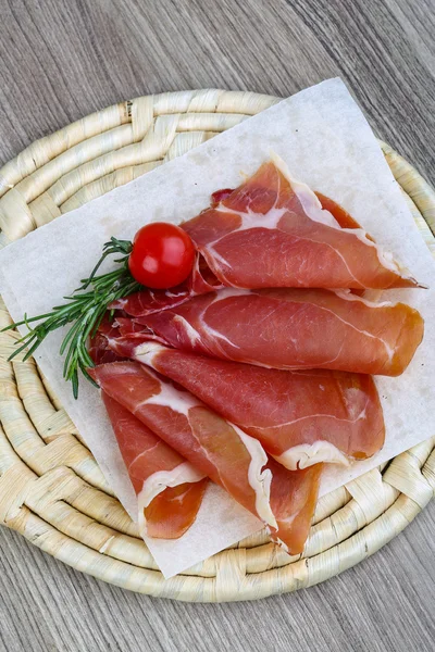 Spuntino tradizionale spagnolo Jamon — Foto Stock