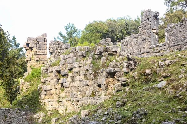 Phaselis harabelerini Türkiye'de — Stok fotoğraf