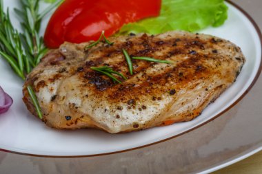 ızgara domuz biftek