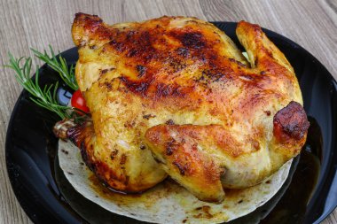sıcak ızgara tavuk