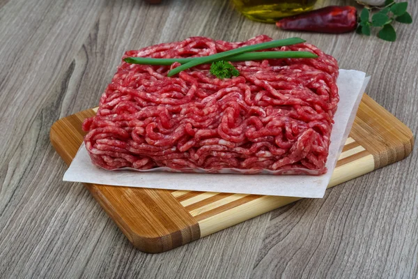 Minced beef meat — ストック写真