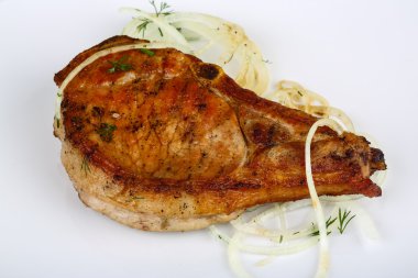 ızgara domuz biftek