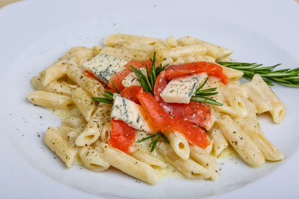 Penne a lazaccal — Stock Fotó