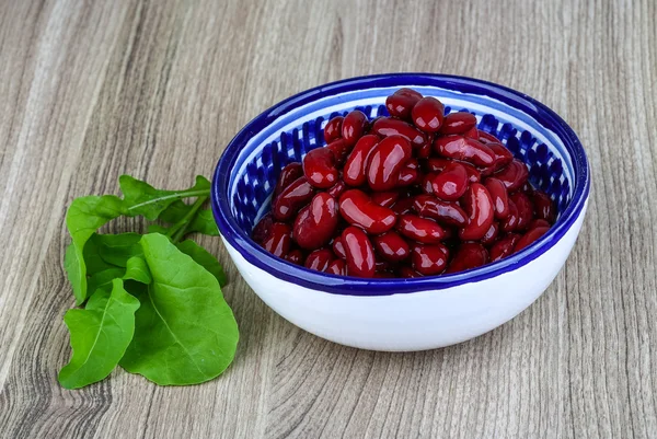 Kidney beans  in the bowl — Stock Photo, Image