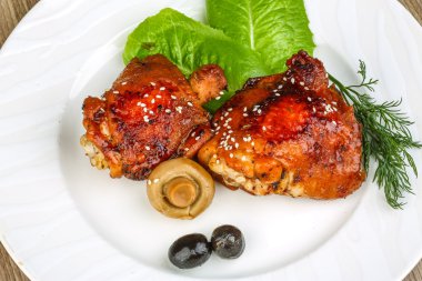 Teriyaki tavuk thights