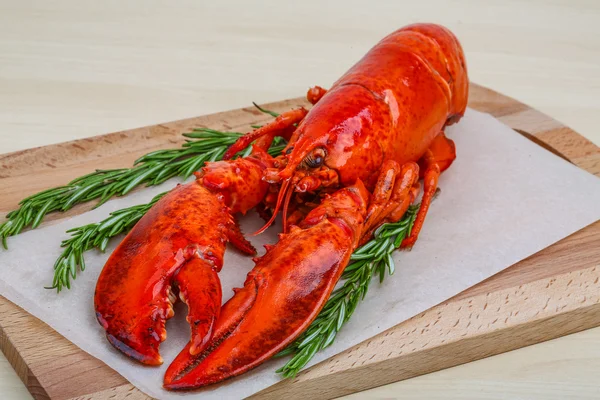 Čerstvé vařené llobster — Stock fotografie