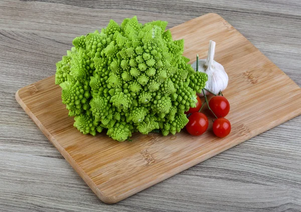 Repolho exótico Romanesco — Fotografia de Stock