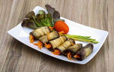 Havuç ile patlıcan böreği