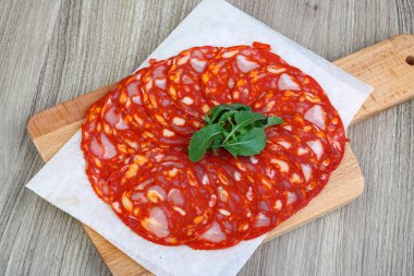Geleneksel İspanyol salam - Chorizo