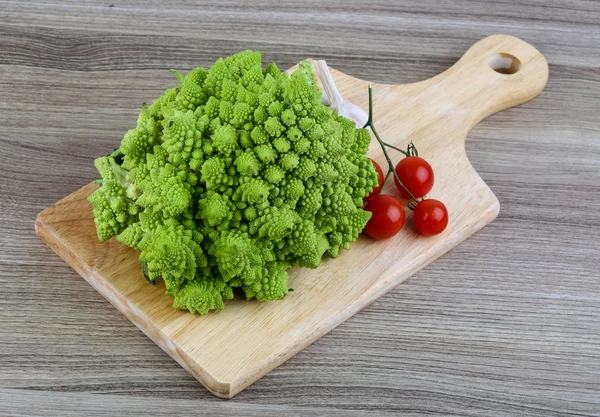 Repolho exótico Romanesco — Fotografia de Stock