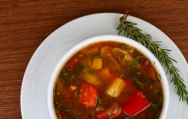 Kafkas çorbası - chanakhi