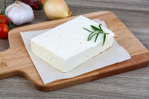 白人のチーズ Brinza — ストック写真