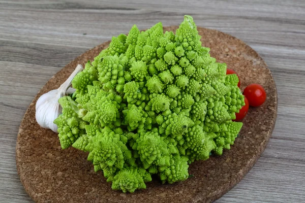 Romanesco egzotyczne kapusta — Zdjęcie stockowe