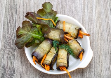 Havuç ile patlıcan böreği