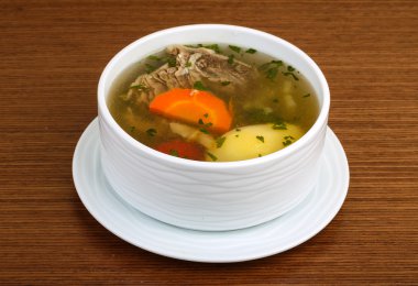 et çorbası sebzeli