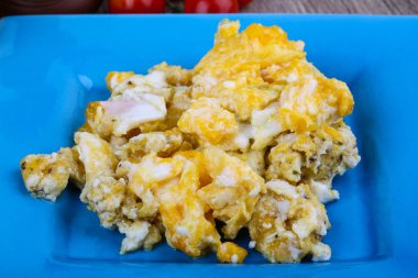 Kase pişmiş yumurta