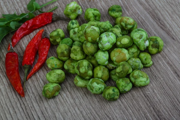 Giappone Wasabi piselli — Foto Stock