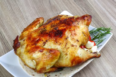 sıcak ızgara tavuk