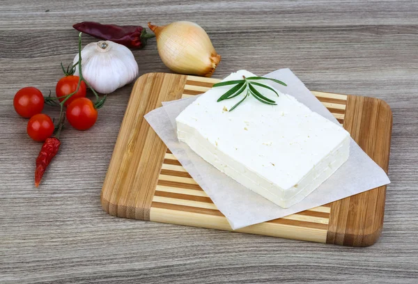 Beyaz peynir Brinza — Stok fotoğraf