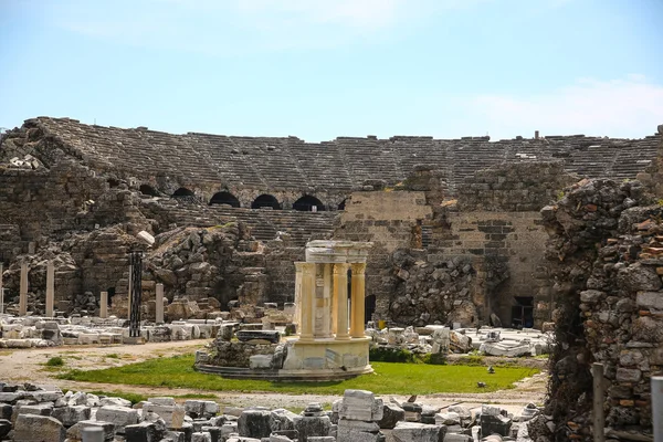 Πλευρά ερείπια στην Τουρκία — Φωτογραφία Αρχείου