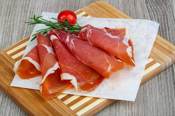 西班牙的传统小吃-Jamon — 图库照片