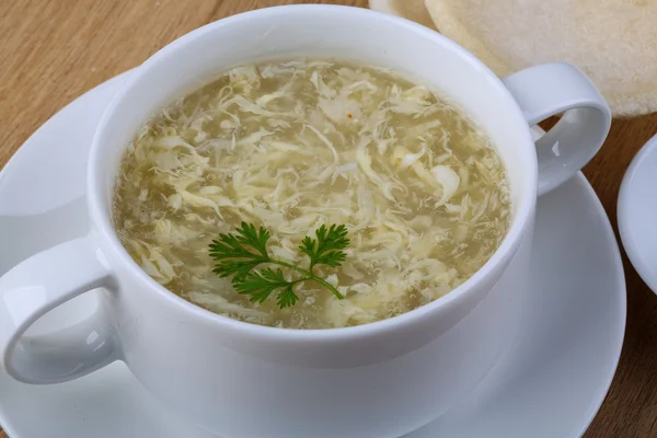 Крабовый суп — стоковое фото