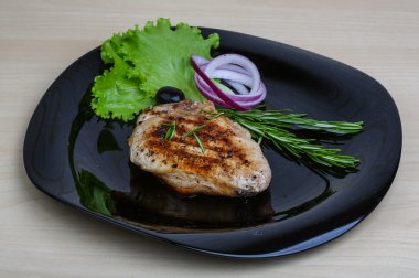 ızgara domuz biftek